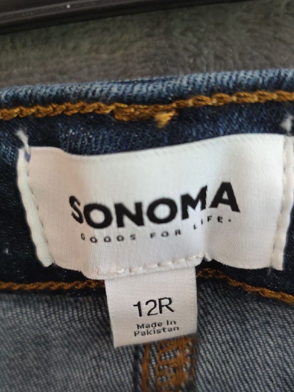 Sonoma Dark Blue Cropped Denim Capri Jeans - Picture 3 of 9